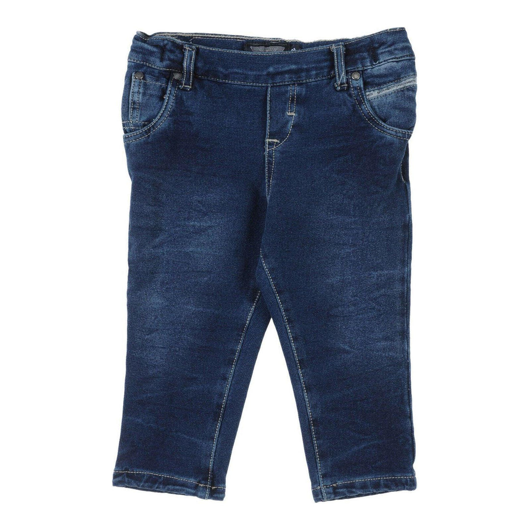 NWT - Aston Martin Stretch Pull on Toddler Jeans- Size 12M - Jean Pool