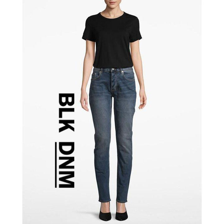 NWT -BLK DNM NYC 'Jeans 11' Starr Blue Boyfriend Jeans - Size 27/32 - Jean Pool