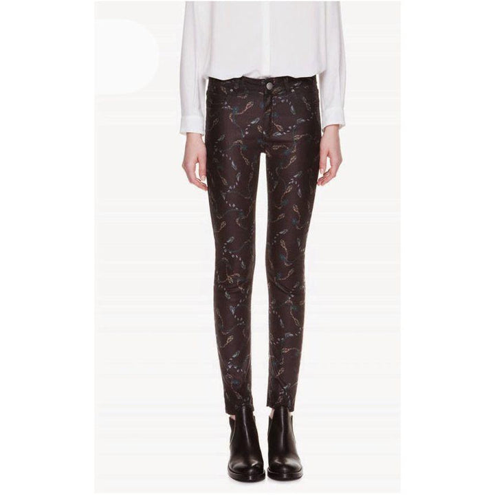 Bimba Y Lola Ladies Snake Print Slim Fit Jeans- Size 26 - Jean Pool