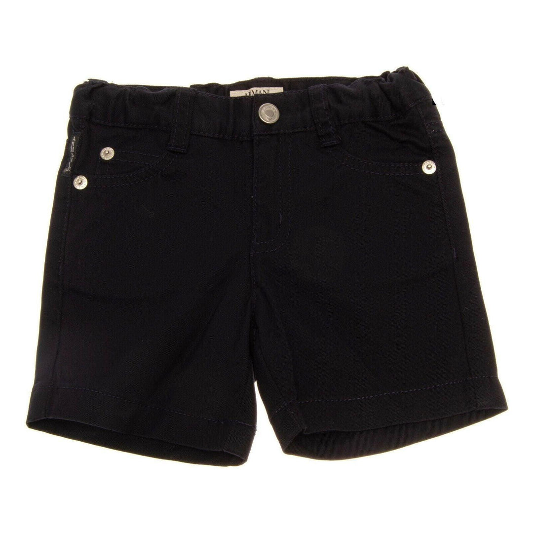 NWT - Armani Baby Navy Jean Shorts - Select Size - Jean Pool