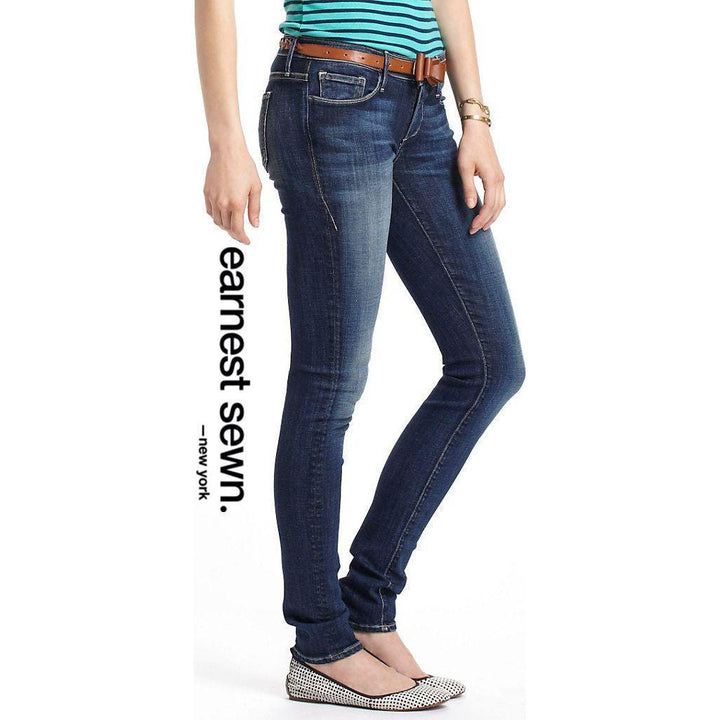 NWT- Earnest Sewn "Harlan" Rickie Limited Edition Selvedge Skinny Jeans - Size 27 - Jean Pool