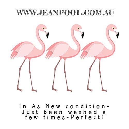 Bettina Liano Blush Pink Ripped Jeans- Size 12-Jean Pool