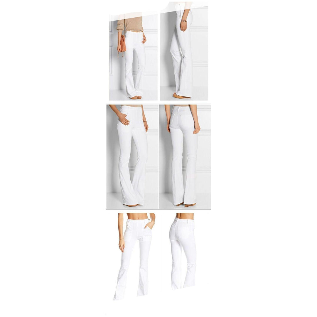 NWT- Frame Denim 'Le Flare de Francoise' White Jeans RRP $455 -Size 25 - Jean Pool