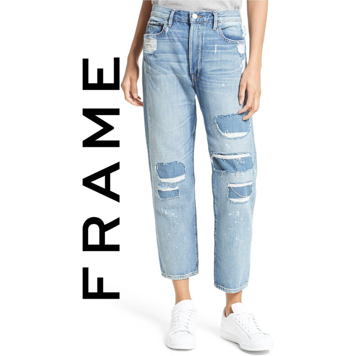 NWT- Frame Denim 'Le Original'Farris Distressed Jeans RRP $425 -Size 29 - Jean Pool