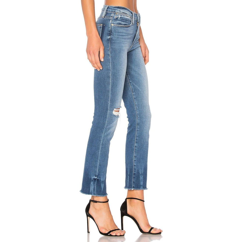 NWT- Frame Denim 'Le High Straight' High Rise Jeans RRP $385 -Size 28 - Jean Pool
