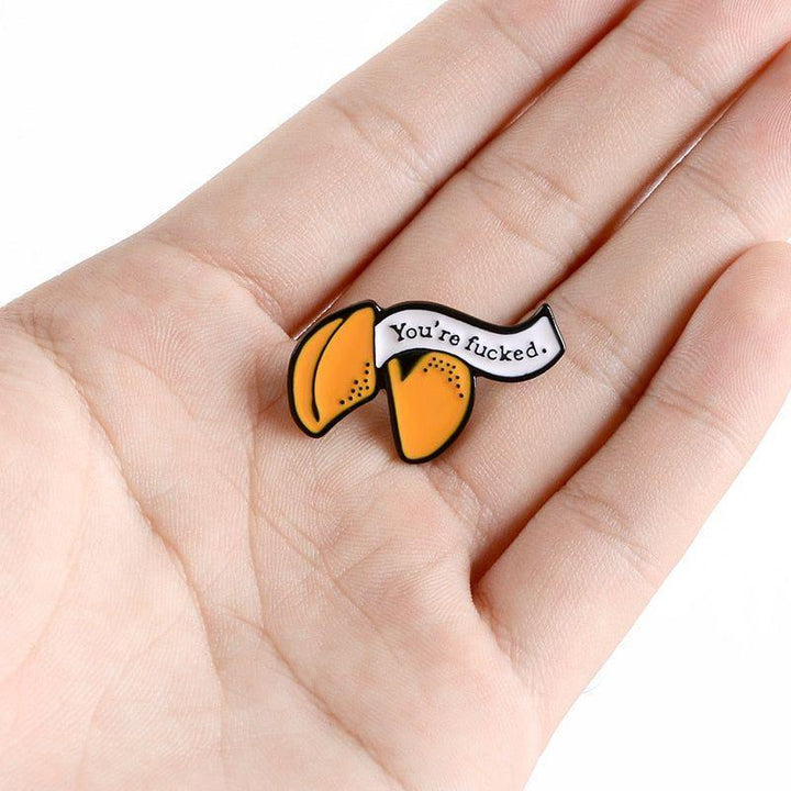 Fortune Cookie - Enamel Pin - Jean Pool