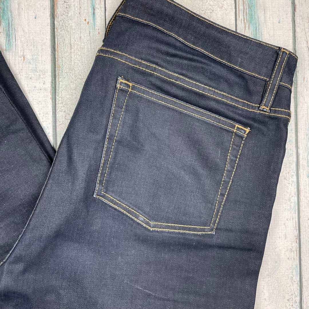 Paul & Joe - 'JYLSlim' High Rise Straight Denim Jeans -Size 32 - Jean Pool