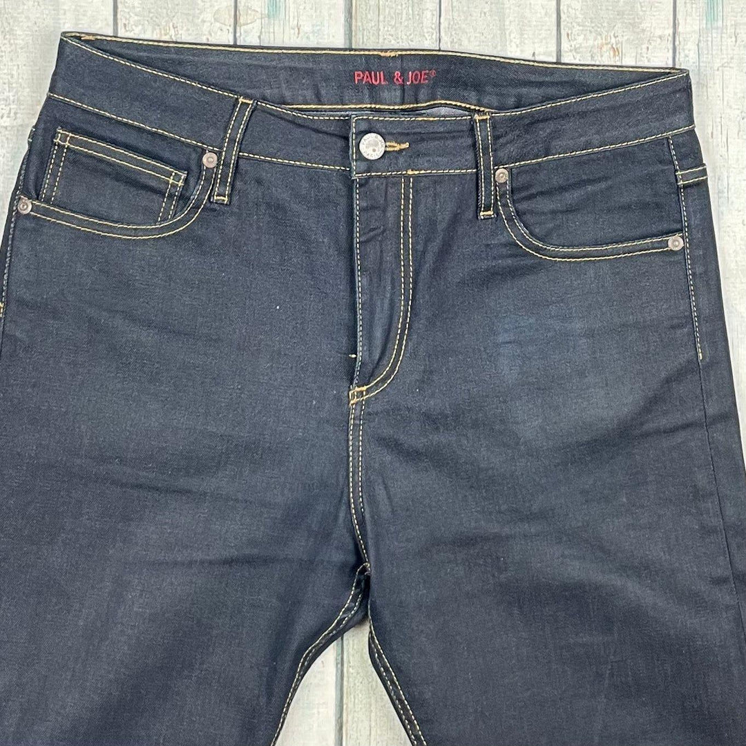 Paul & Joe - 'JYLSlim' High Rise Straight Denim Jeans -Size 32 - Jean Pool