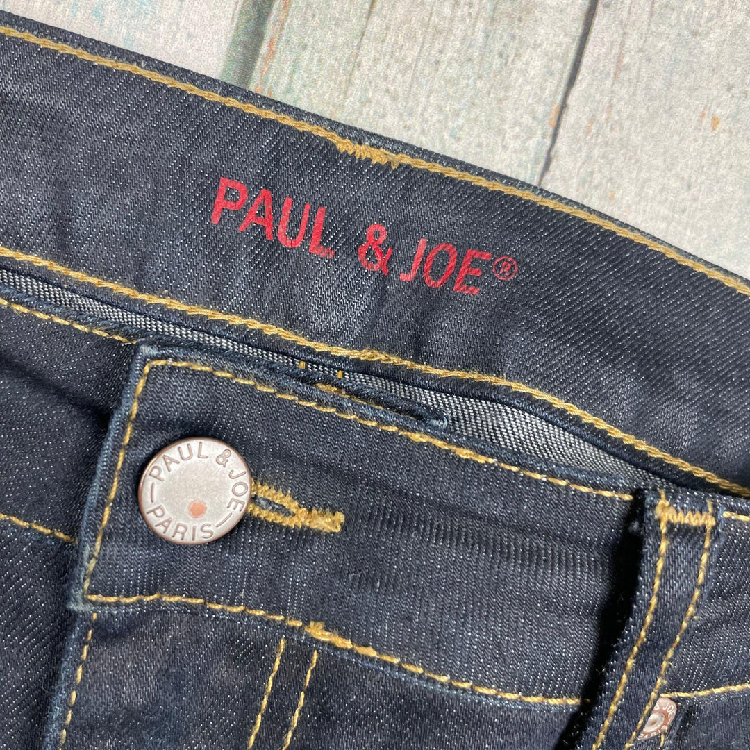 Paul & Joe - 'JYLSlim' High Rise Straight Denim Jeans -Size 32 - Jean Pool