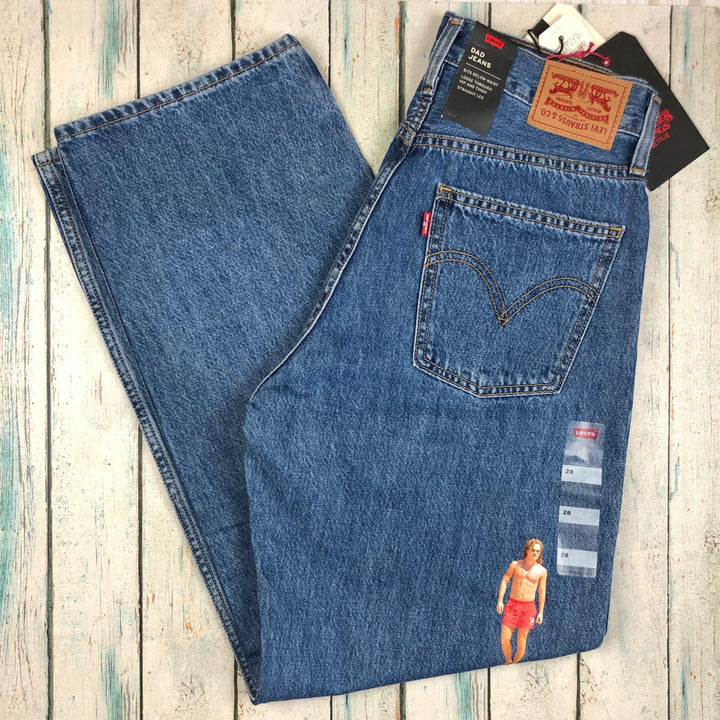 NWT - Levis x Stranger Things Ladies 'Dad Jeans' -Size 28 - Jean Pool