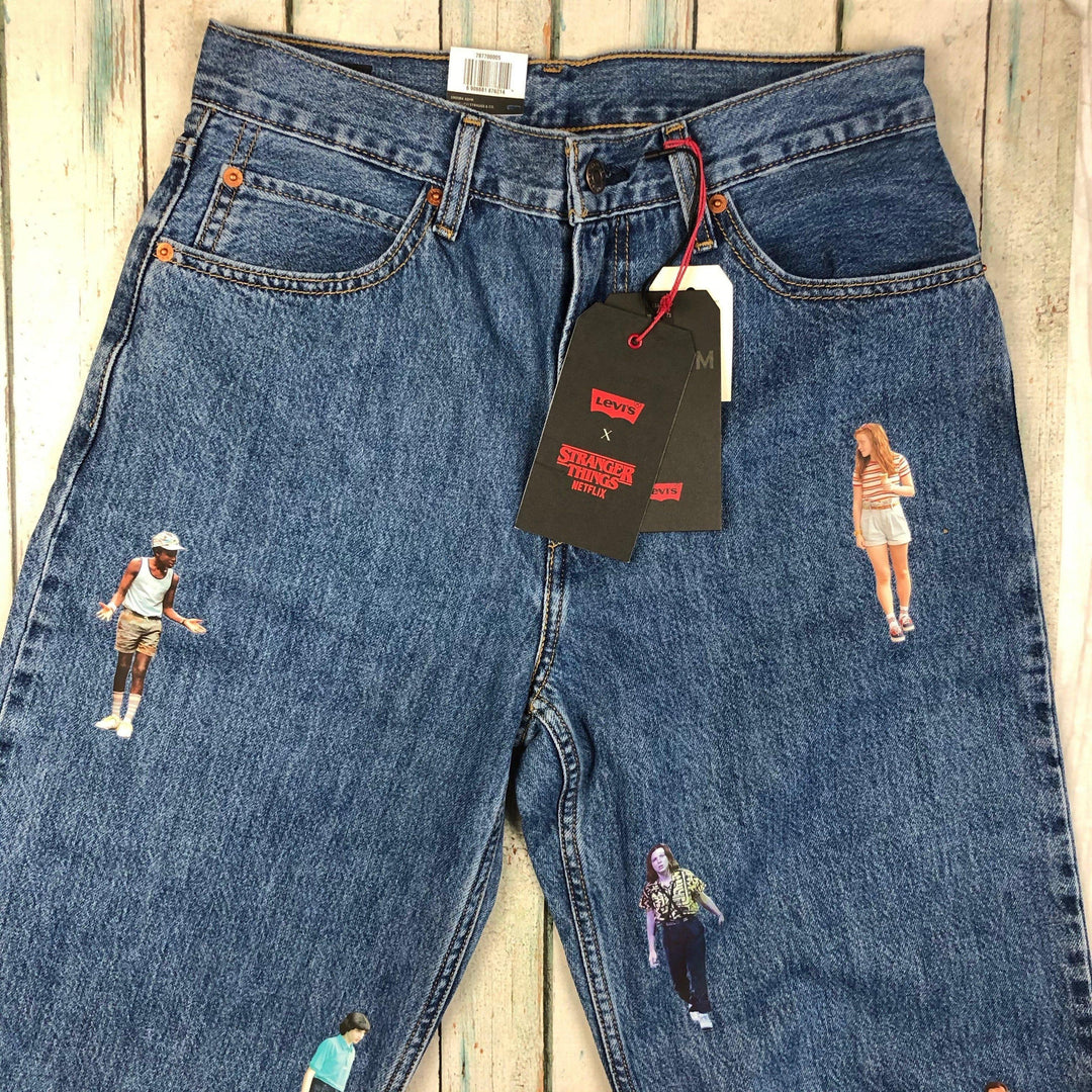 NWT - Levis x Stranger Things Ladies 'Dad Jeans' -Size 28 - Jean Pool