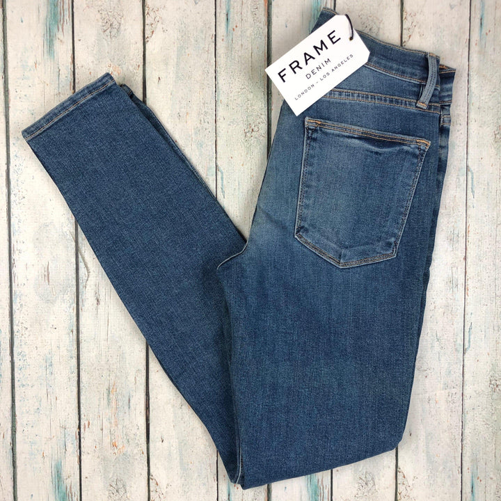 NWT- Frame Denim 'Le High Skinny' Stretch Jeans RRP $365 -Size 26 - Jean Pool