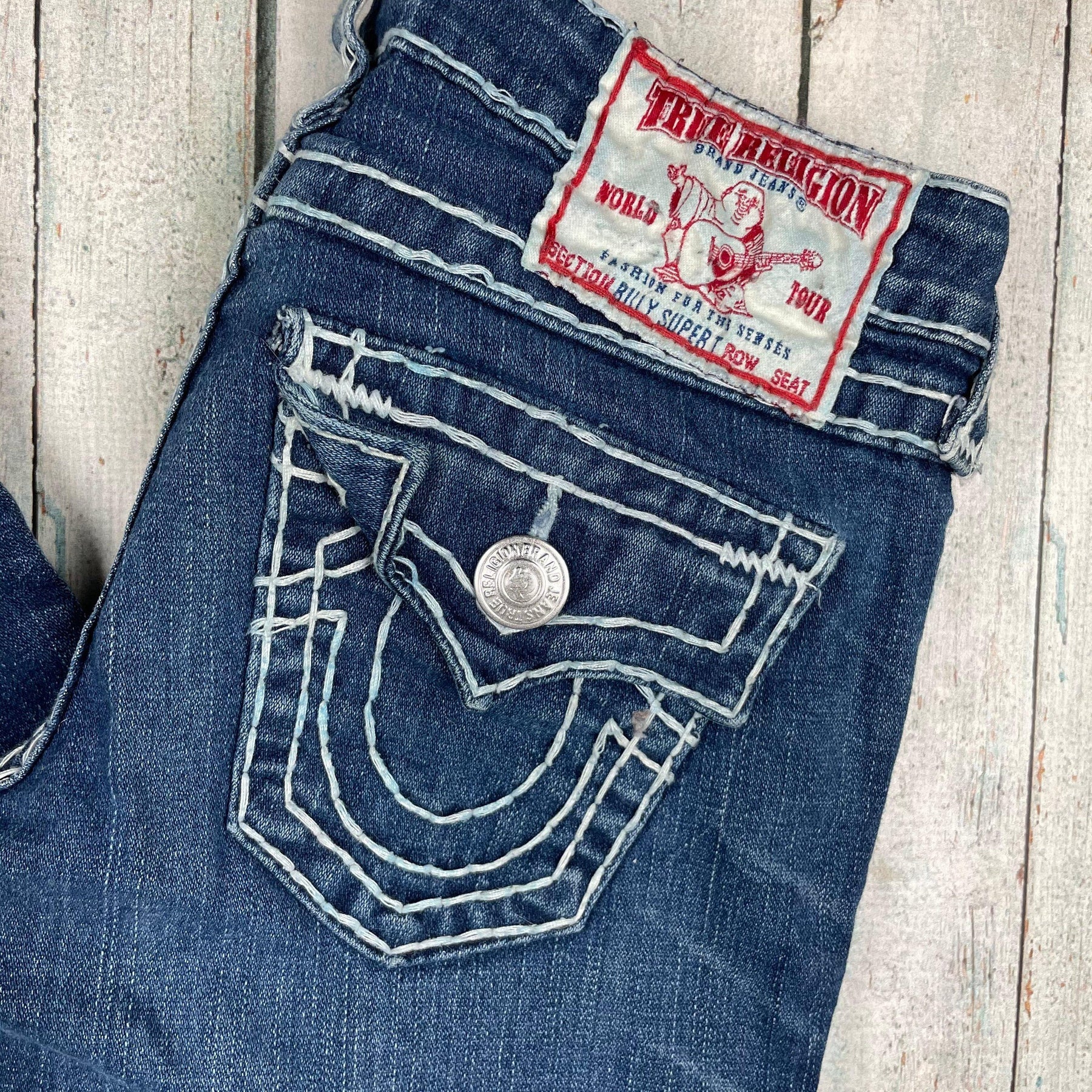 Classic True Religion Men's Billy Super T Jeans