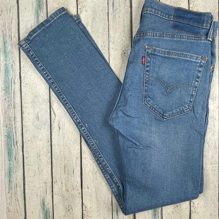 Levis Light Wash Skinny Mens Jeans - Size 31/32 - Jean Pool