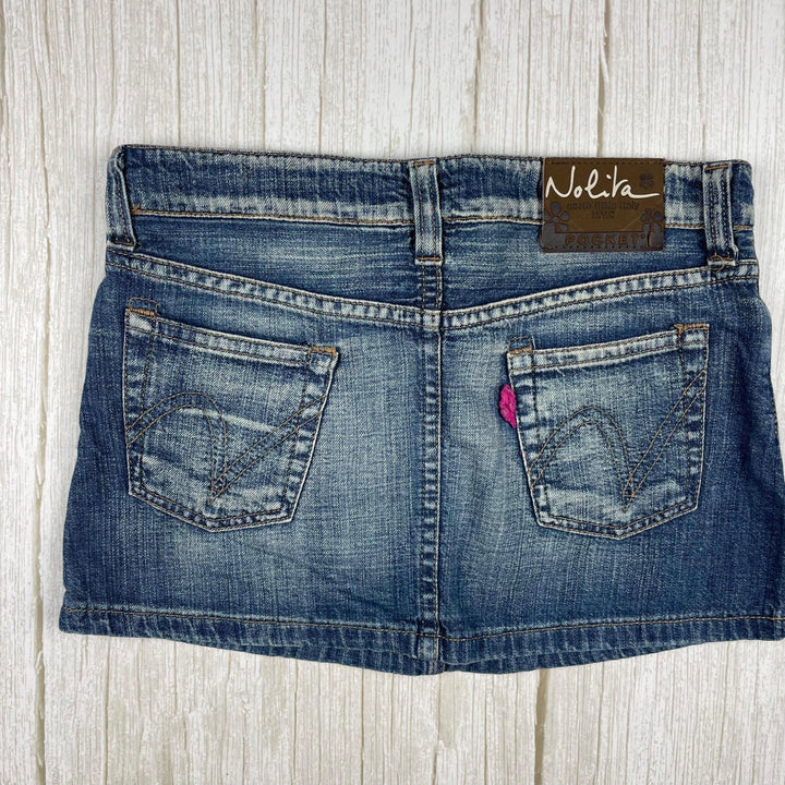 Nolita Pocket Girls Denim Jeans Skirt- Size 6 - Jean Pool