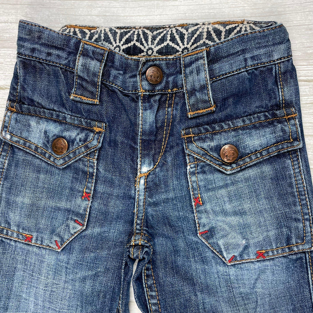 Evisu Japan Embroidered Logo Pocket Jeans - Size 3 - Jean Pool