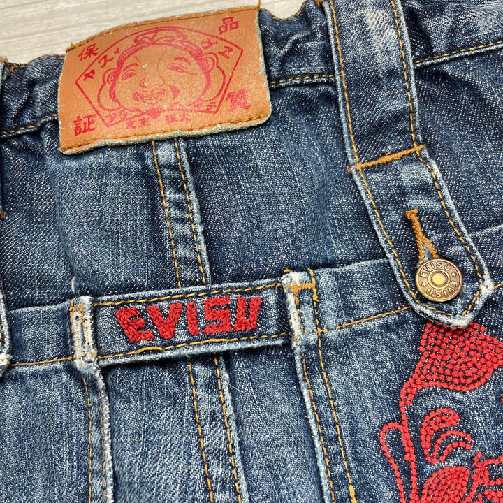 Evisu Japan Embroidered Logo Pocket Jeans - Size 3 - Jean Pool