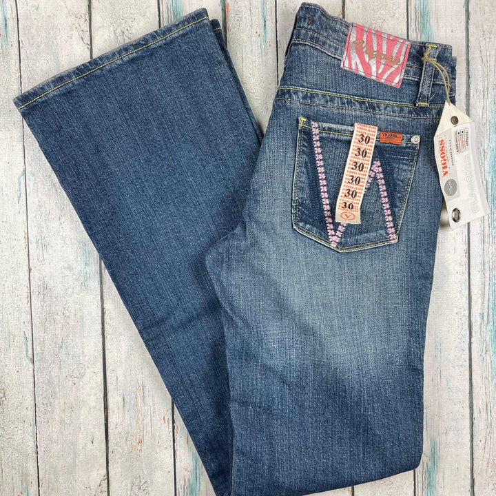 NWT - Vigoss USA Jewelled Bootcut Jeans- Size 30 - Jean Pool