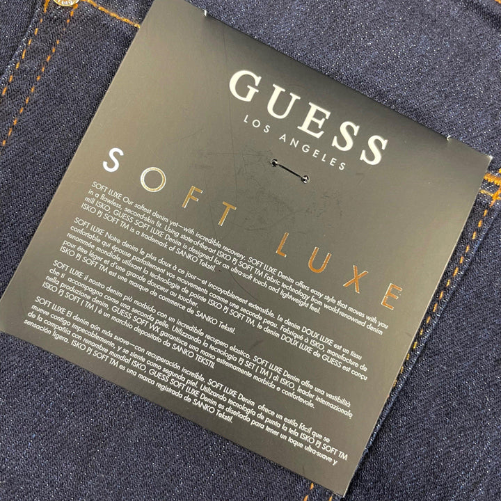 NWT- Guess Denim 'Super High-Rise' Arden Rinse Wash Skinny Jeans -Size 26R - Jean Pool