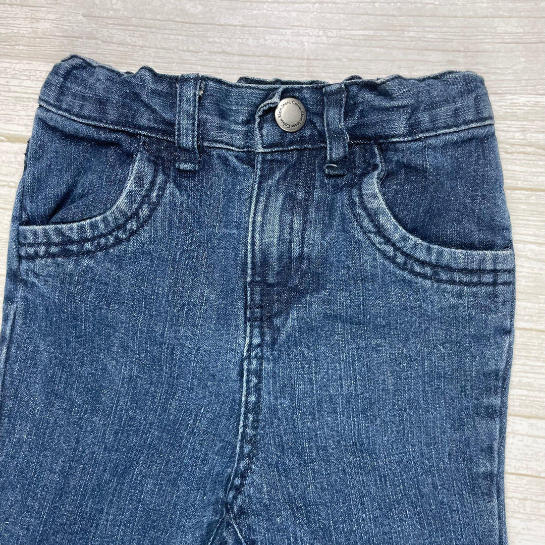 Calvin Klein Kids Stretch Slim Fit Jeans - Size 2 Years - Jean Pool