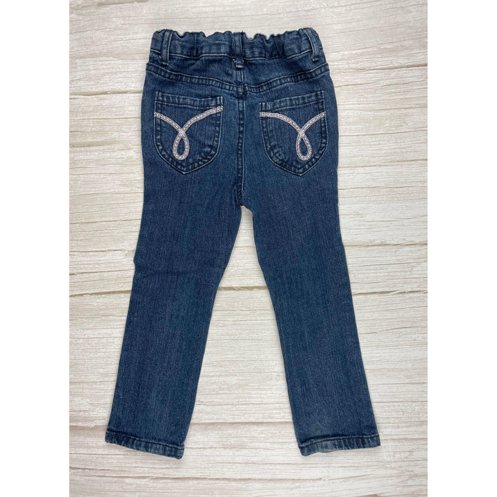 Calvin Klein Kids Stretch Slim Fit Jeans - Size 2 Years - Jean Pool