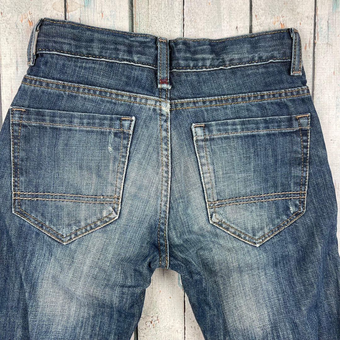 Arizona Jeans Boys Slim Original Straight Leg Jeans - Size 10 - Jean Pool