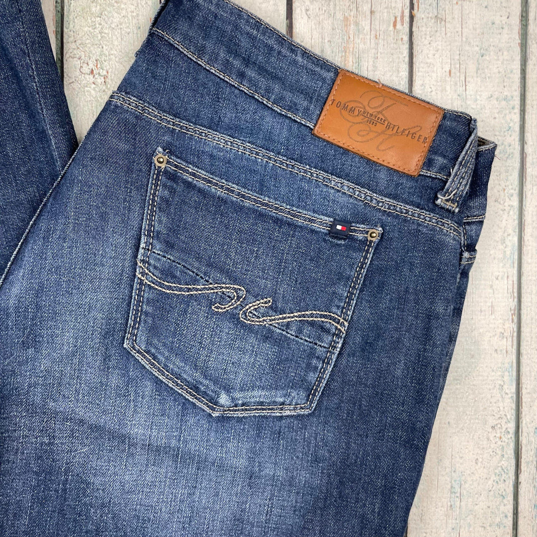 Tommy Hilfiger Distressed 'London' Regular Fit Jeans - Size 32/32 - Jean Pool