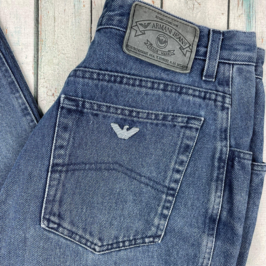 Armani Jeans Vintage Denim Jeans 80's-90's- Size 32 - Jean Pool