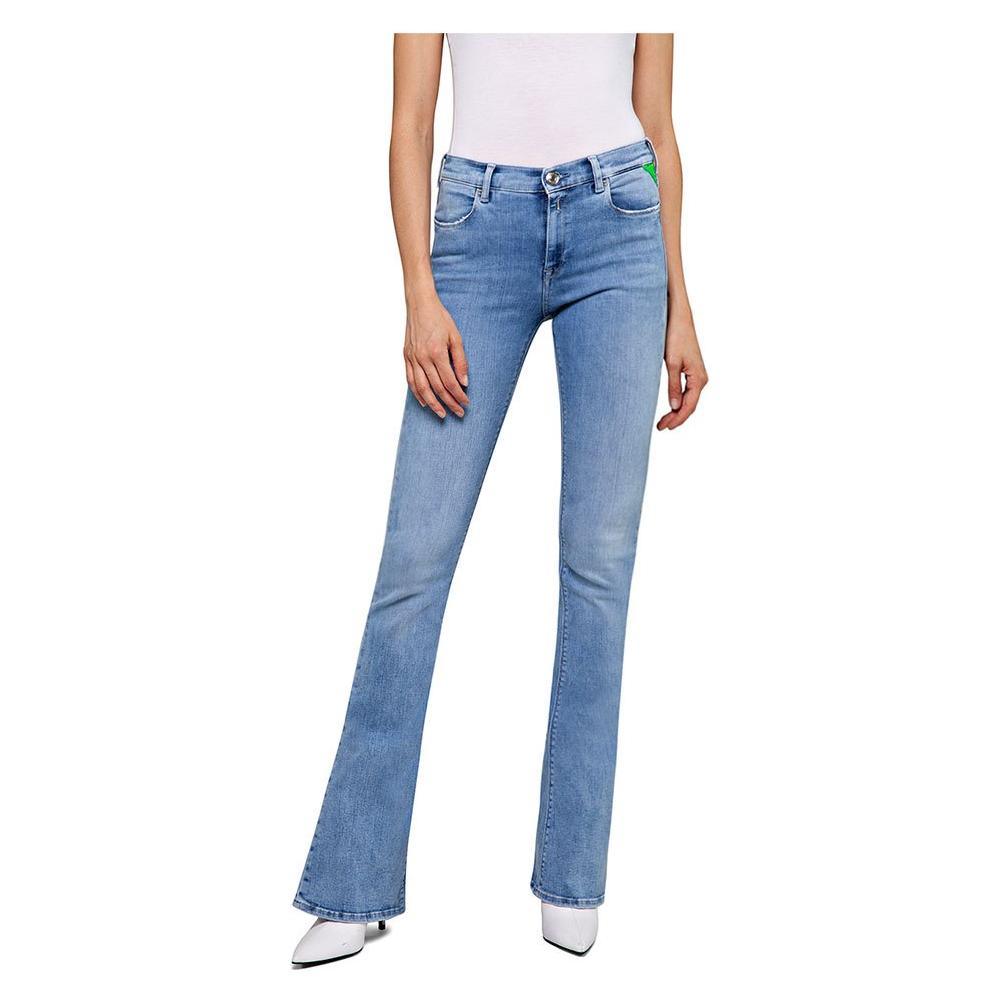 NWT - Replay Italy 'Stella Flare' Denim Jeans RRP $265.00- Size 25 - Jean Pool
