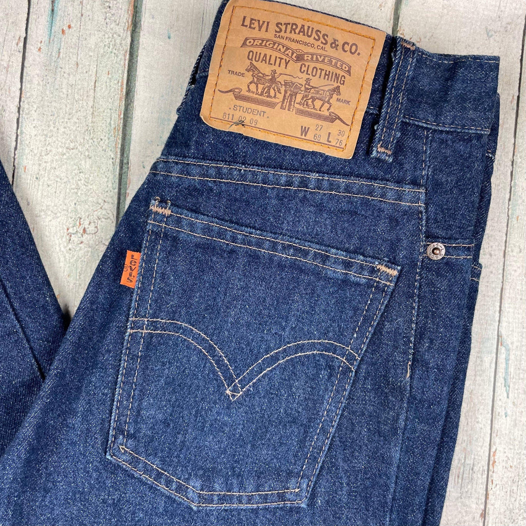 Vintage Levis 811 Orange Tab Australian Made 80's Jeans - Size 27 - Jean Pool