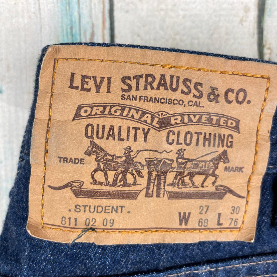 Vintage Levis 811 Orange Tab Australian Made 80's Jeans - Size 27 - Jean Pool