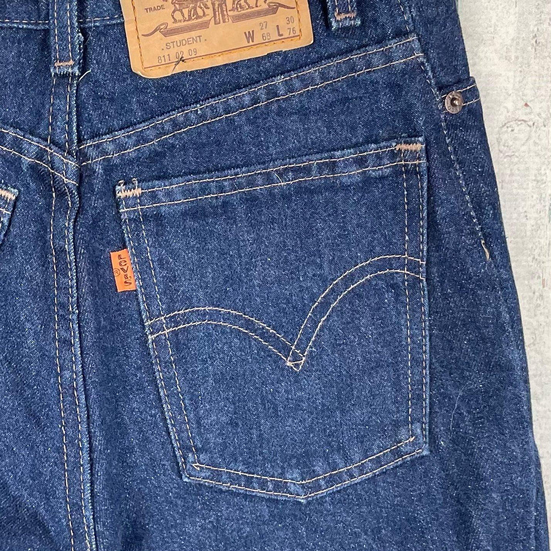 Vintage Levis 811 Orange Tab Australian Made 80's Jeans - Size 27 - Jean Pool