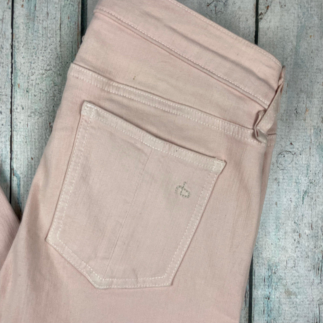 Rag & Bone 'Skinny' Peach Stretch Jeans- Size 25 - Jean Pool