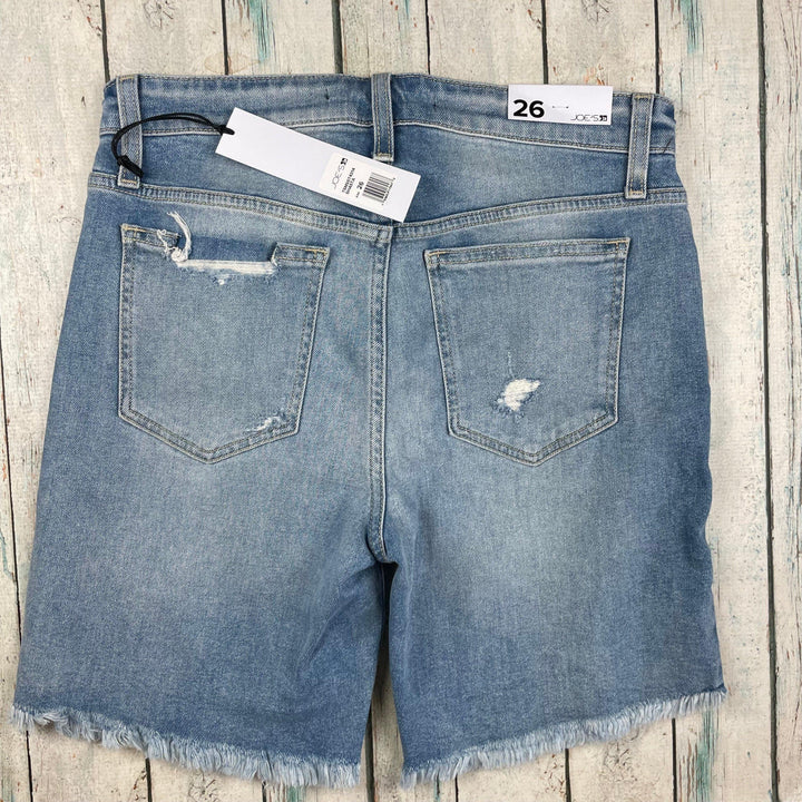 NWT - Joes Jeans 'Shasta' Bermuda Jean Shorts- Size 26 - Jean Pool