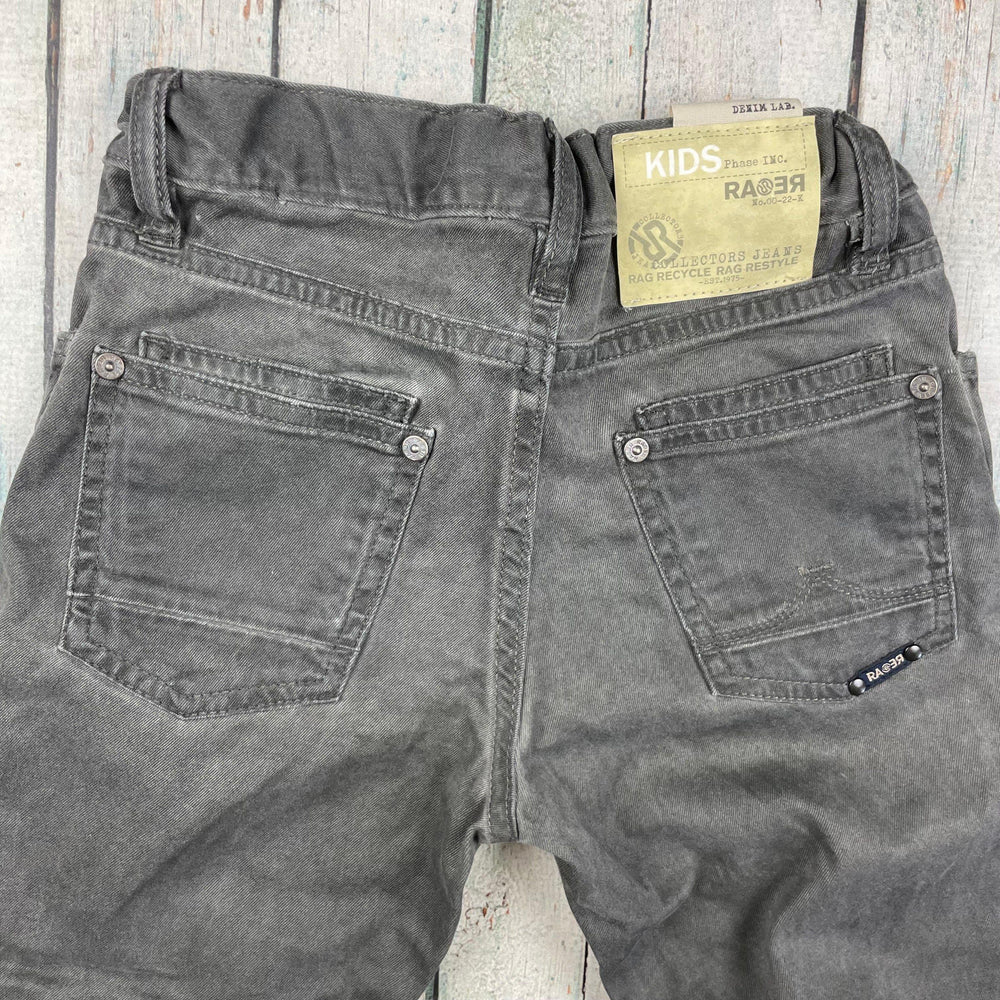 RA-RE Italian Boys Khaki Slim Classic Jeans - Size 8Y - Jean Pool