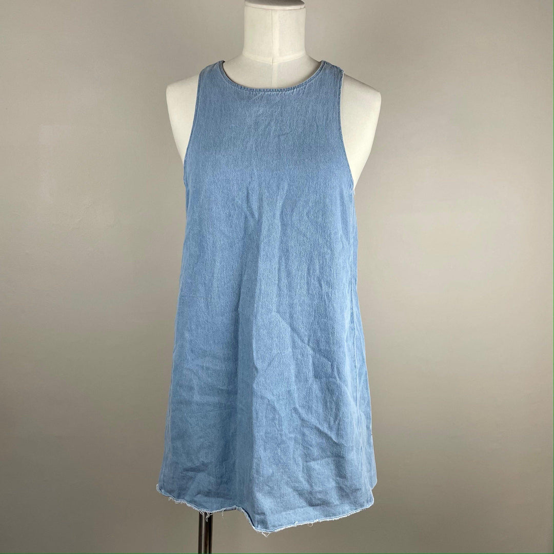 Neuw Denim Mini Shift Dress Size - 6 or XS Jean Pool Neuw Denim Mini Shift Dress Size - 6 or XS Jean Pool