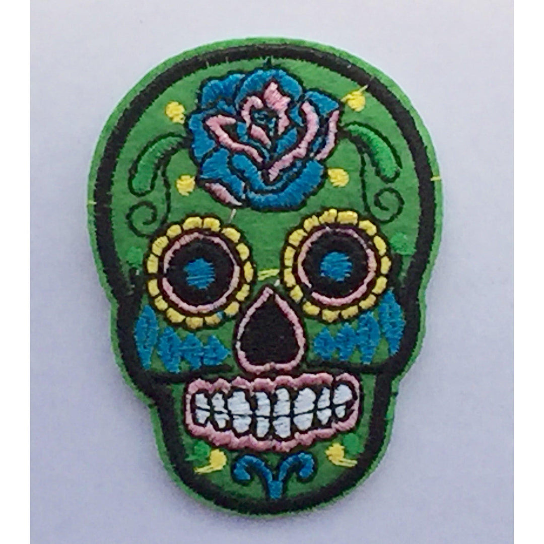 Sugar Skulls- Embroidered Patch-Jean Pool