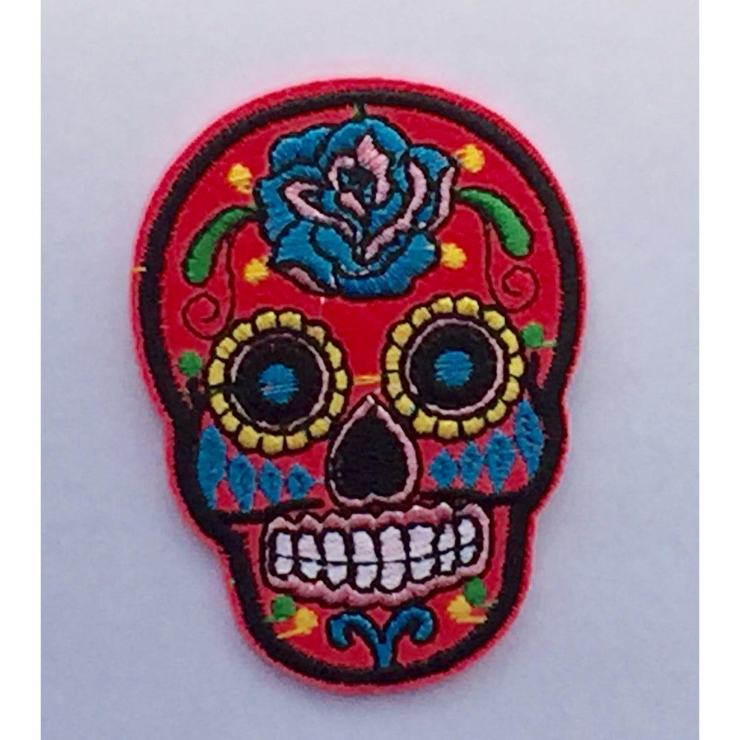 Sugar Skulls- Embroidered Patch-Jean Pool