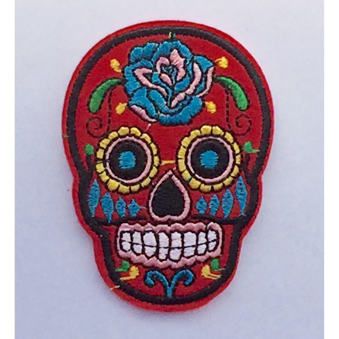 Sugar Skulls- Embroidered Patch-Jean Pool