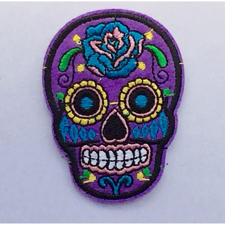 Sugar Skulls- Embroidered Patch-Jean Pool