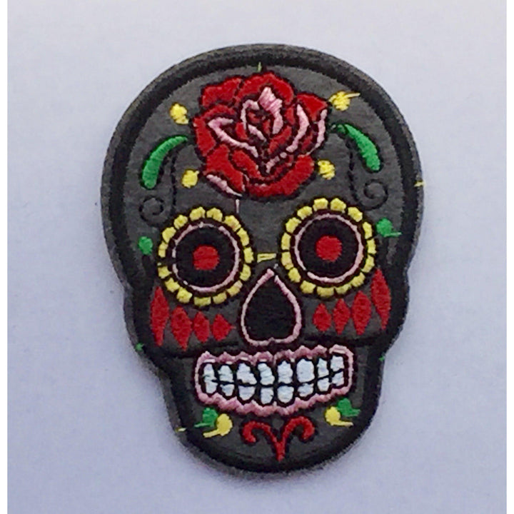 Sugar Skulls- Embroidered Patch-Jean Pool