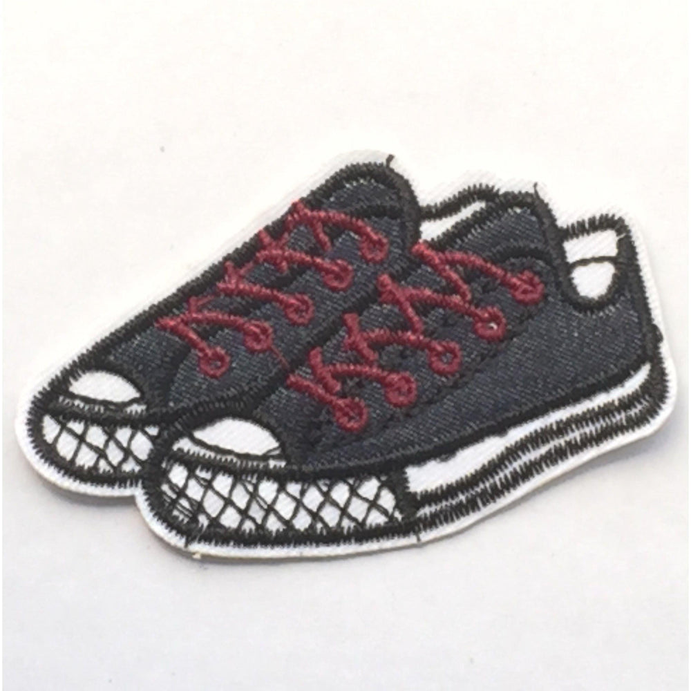 Sneakers - Embroidered Cloth Patch-Jean Pool