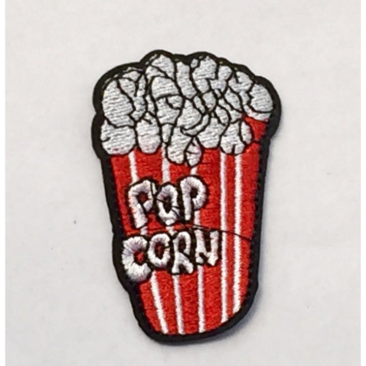 Popcorn Box - Embroidered Cloth Patch-Jean Pool