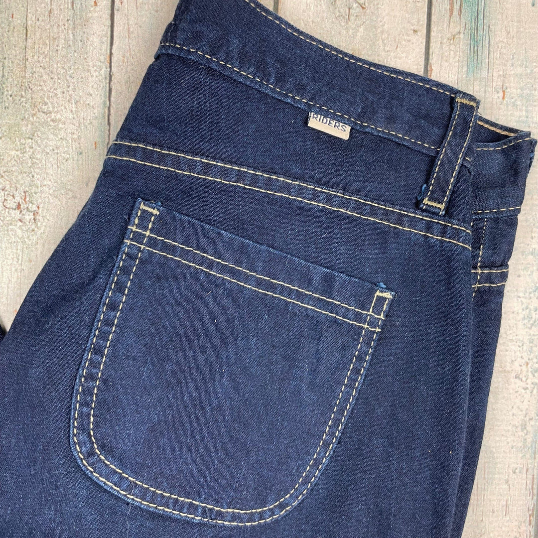 Australian Made Vintage 80's Lee Denim Ladies Bootcut Jeans- Size 10 - Jean Pool