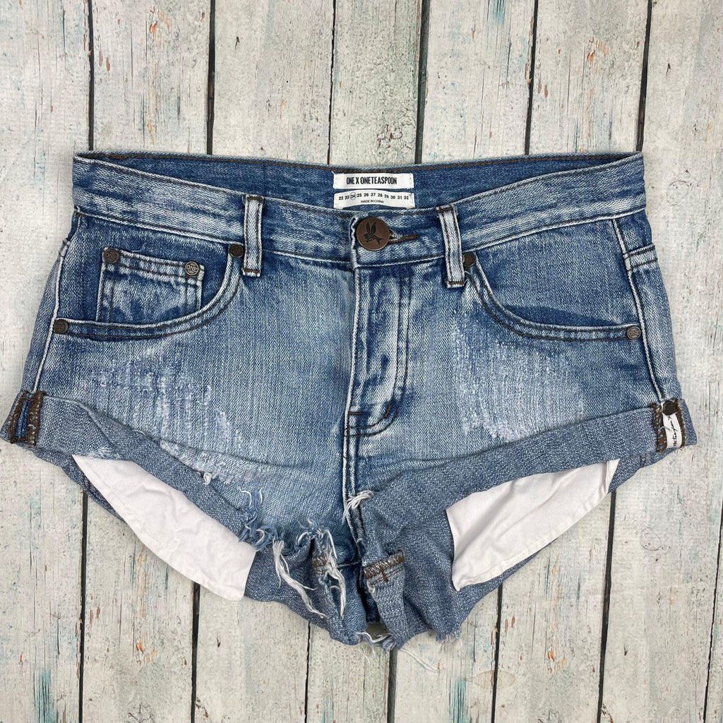 one x one teaspoon shorts