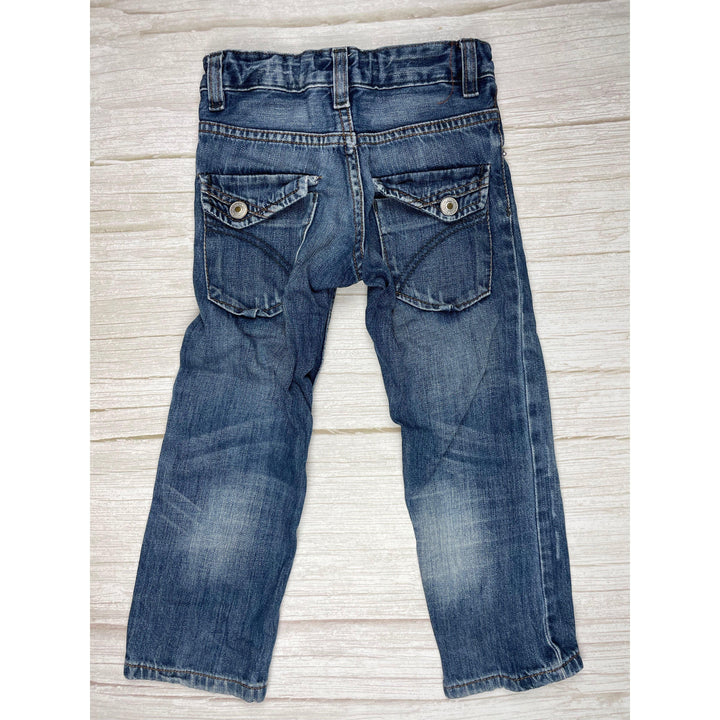 United Colors of Benetton Boys Straight Flap Pocket Jeans- Size 4Y - Jean Pool