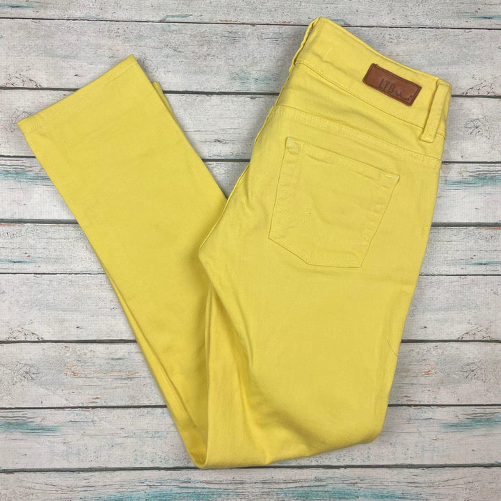 LTB Ladies 'New Molly' Low Rise Super Slim Yellow Jeans -Size 26 - Jean Pool