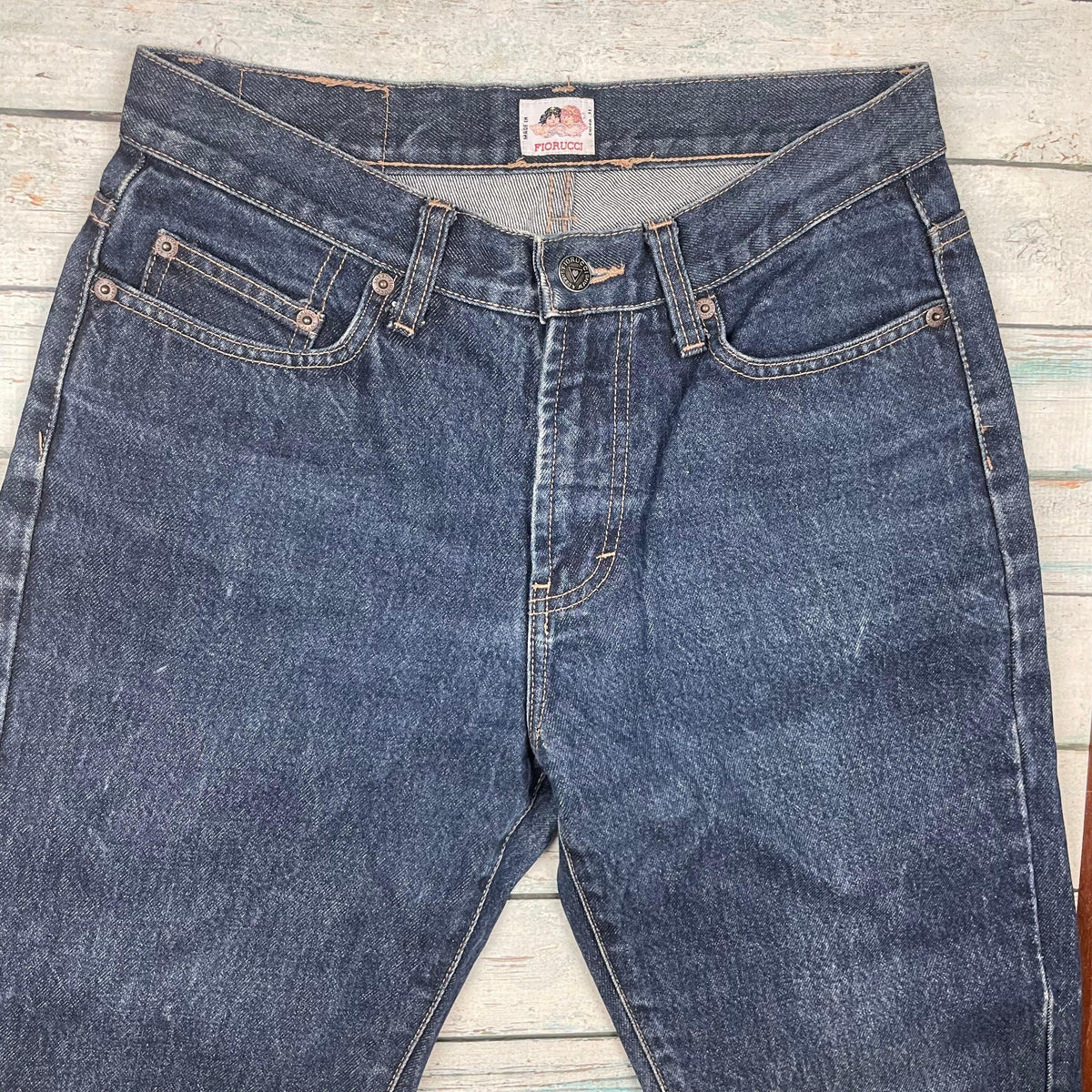 Fiorucci 90's Classic Fit Denim Jeans- Size 11S – Jean Pool