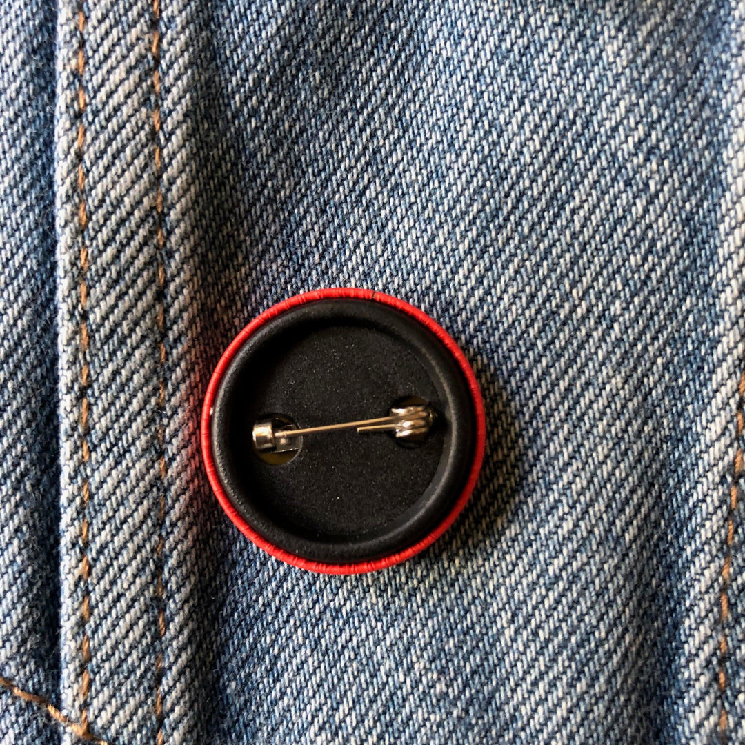 Turned into my Mother - Button Badge-Jean Pool