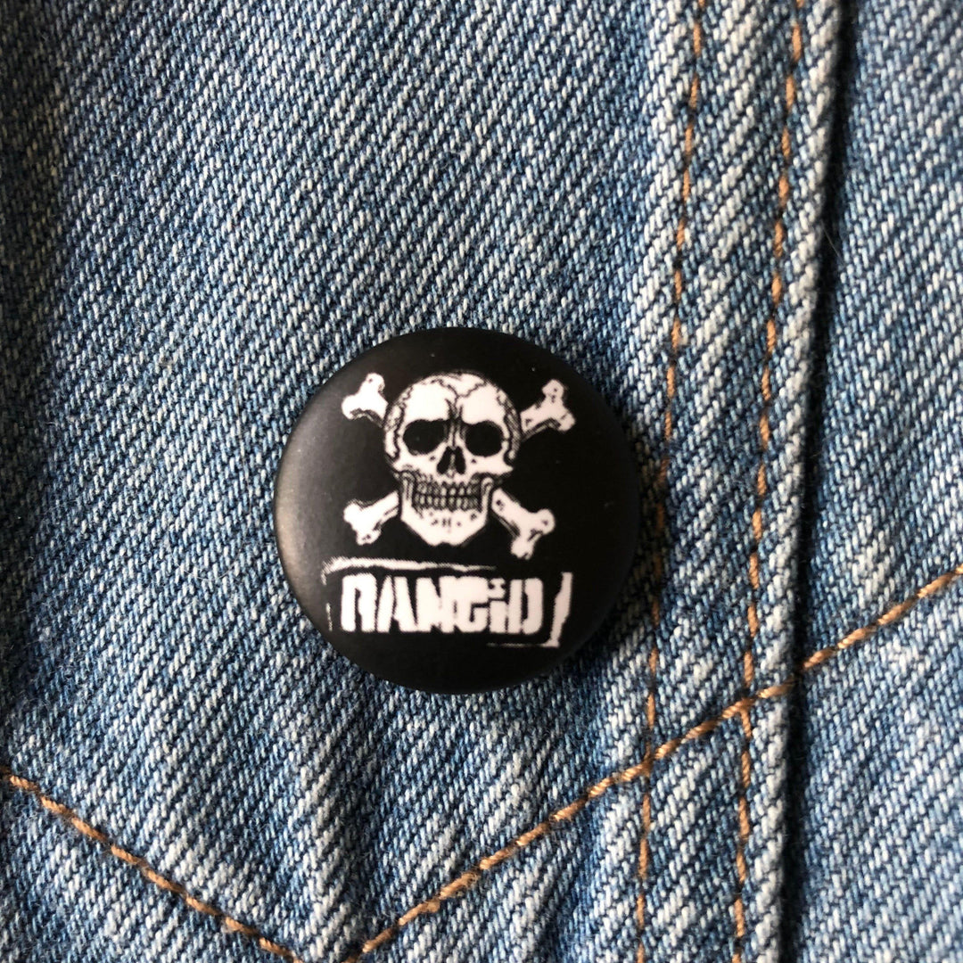 Rancid - Button Badge-Jean Pool